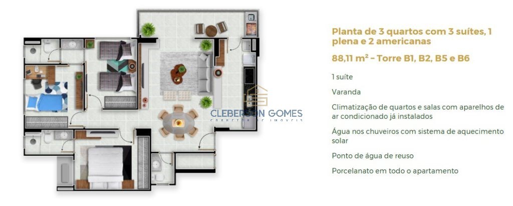 Apartamento, 2 quartos - Foto 21