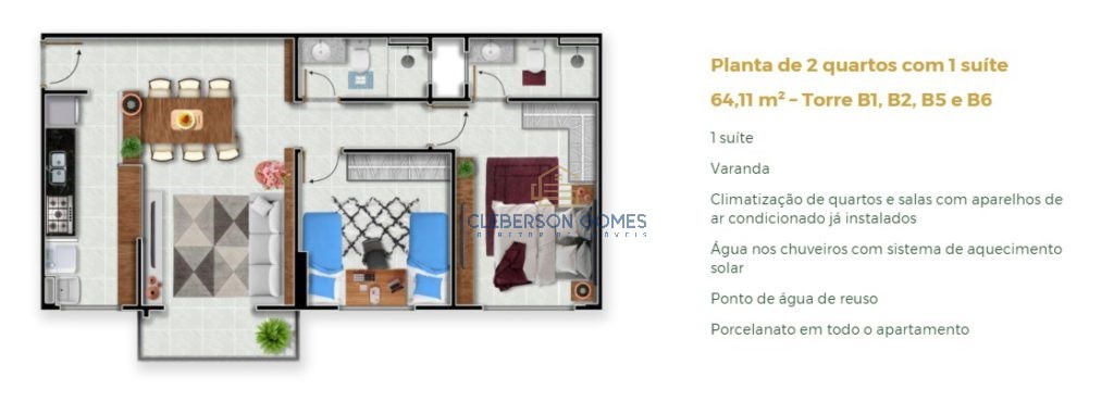 Apartamento, 2 quartos - Foto 20