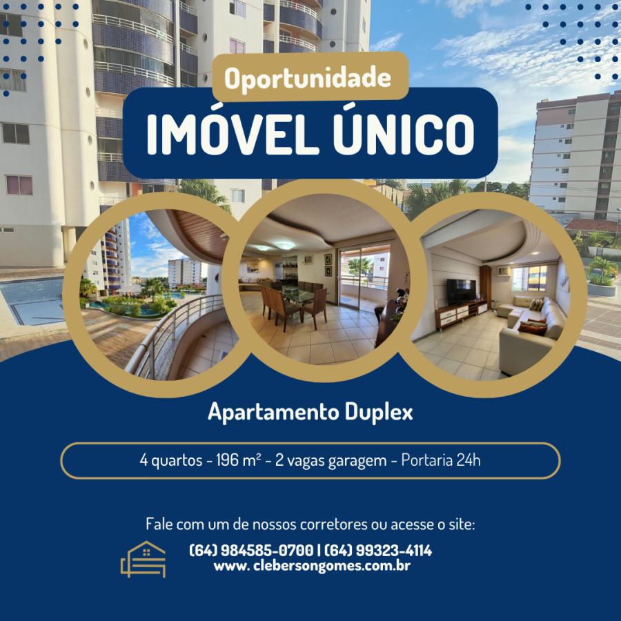 Apartamento à venda 4 Quartos, 2 Suites, 3 Vagas, 196M², bairro